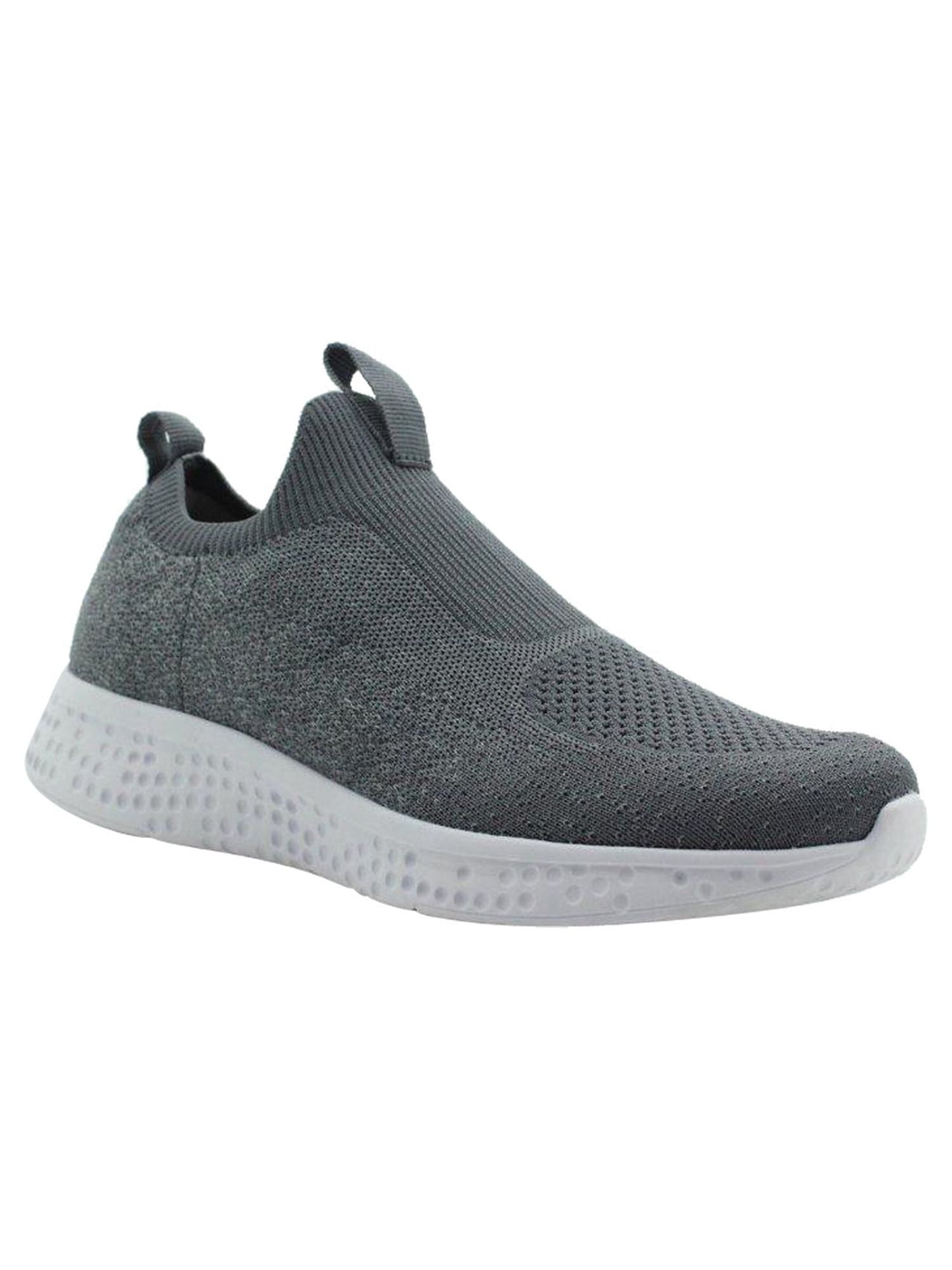 Avia Women's Low-Top Slip-On Sneakers Wide Width Gray Size 8.5