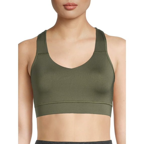 Avia Women's Medium Impact Strappy Sports Bra
