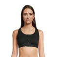 thumbnail image 1 of Avia Women's Medium Impact Zip Front Sports Bra, Sizes XS-XXXL, 1 of 3
