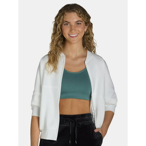 Avia Racerback Sports Bra for Women, Medium Support, S-3XL