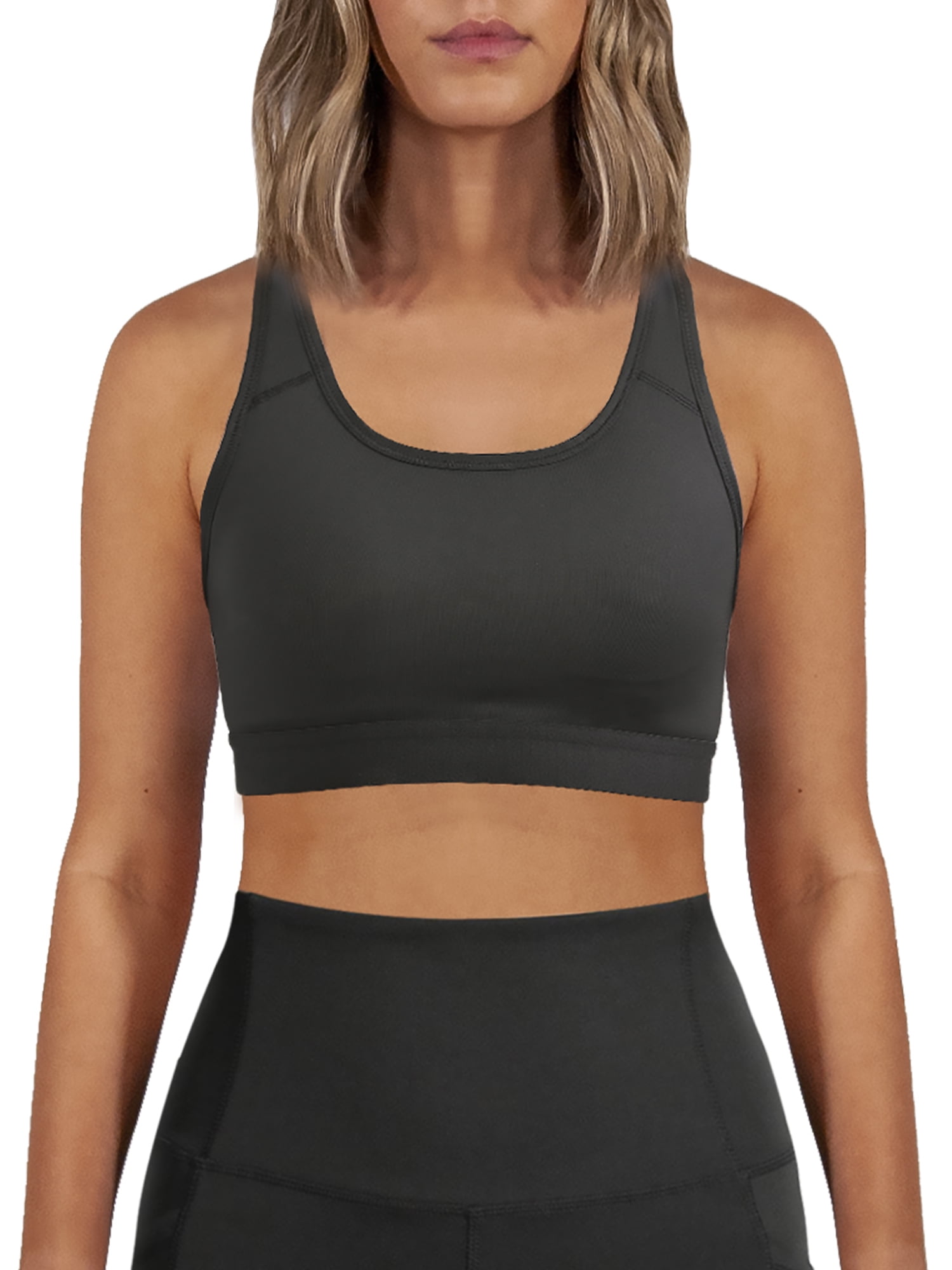 Avia grey black digital racerback sports bra. Size Medium Womens - $9 -  From Hannah