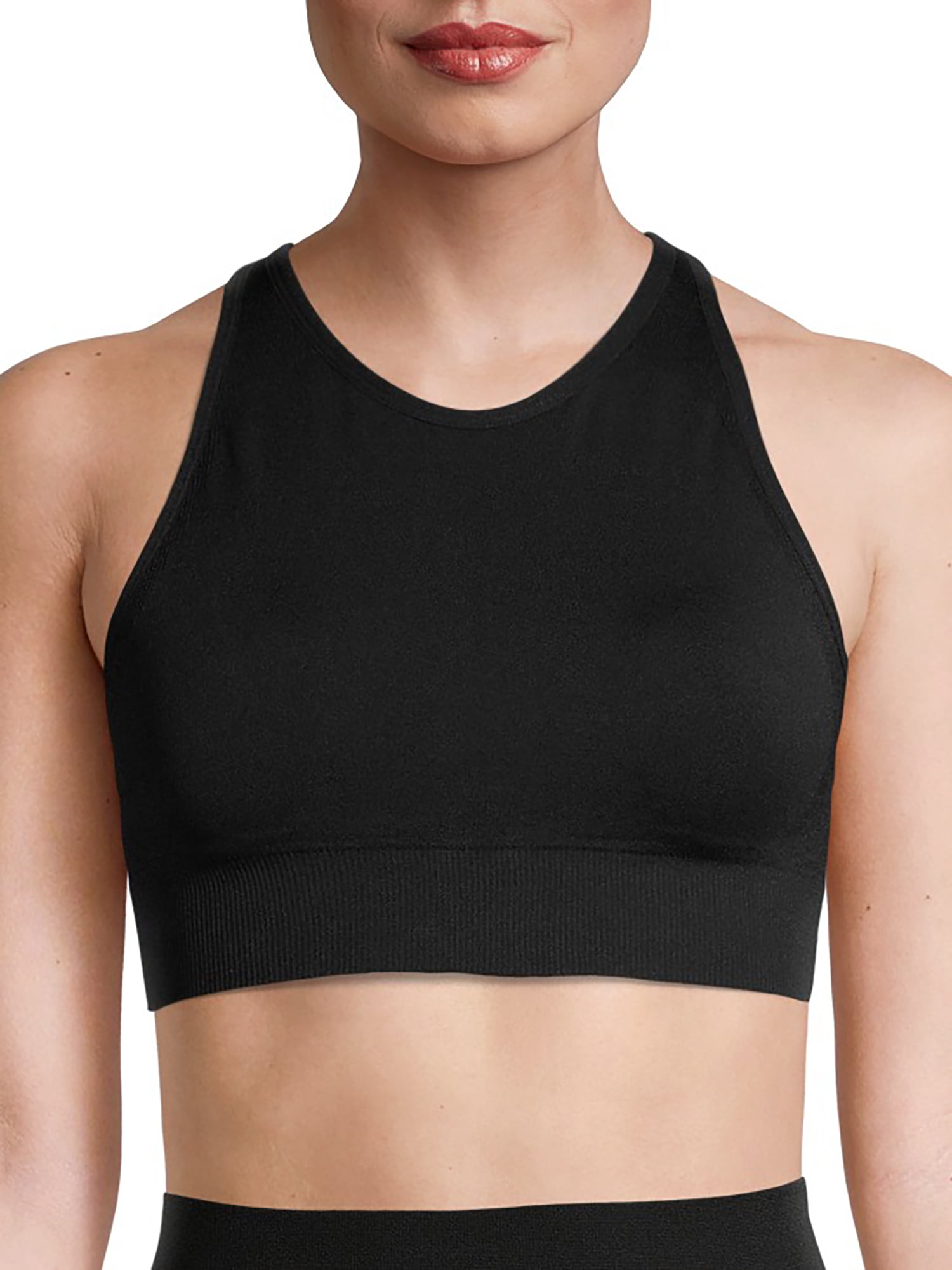 I Saw It First Washed Seamless Sculpt High Neck Activewear Crop Top