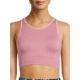 thumbnail image 1 of Avia Women’s Medium Support Seamless High Neck Strappy Back Sports Bra, 1 of 4