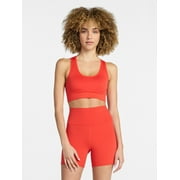 Avia Women's Medium Support Seamless Racerback Sports Bra, Sizes S-XXXL