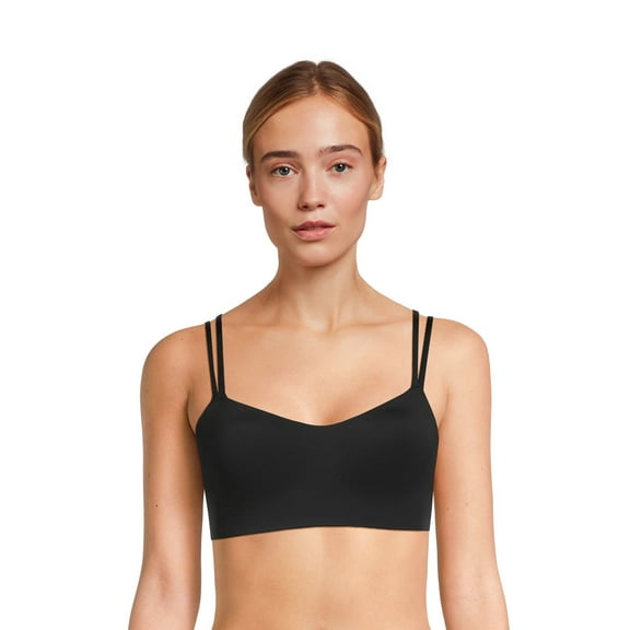 Avia Strappy Sports Bra for Women, Medium Support, S-3XL