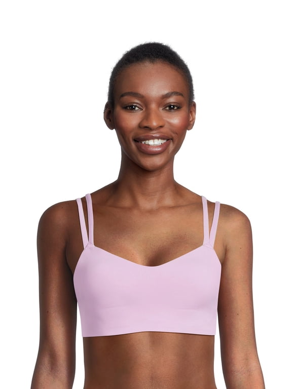 Women's Medium Support Strappy Sports Bra, Sizes S-3X