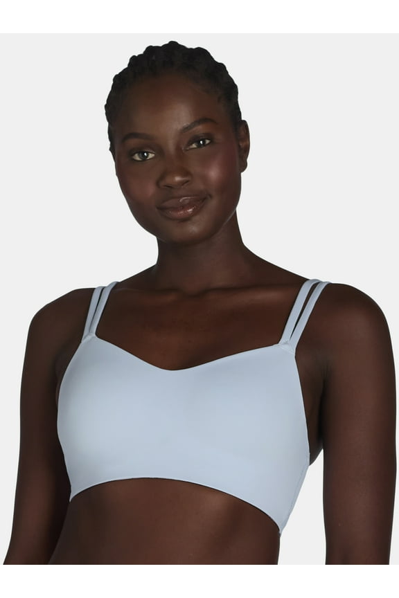 Women's Medium Support Strappy Sports Bra, Sizes S-3X