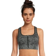 Avia Women's Medium Support Zip Front Sports Bra, Sizes S-XXXL