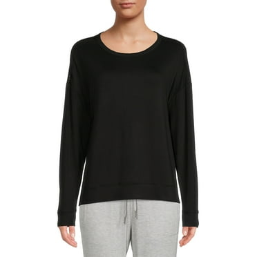 Avia Women’s Mesh Back Long Sleeve T-Shirt With Side Slit
