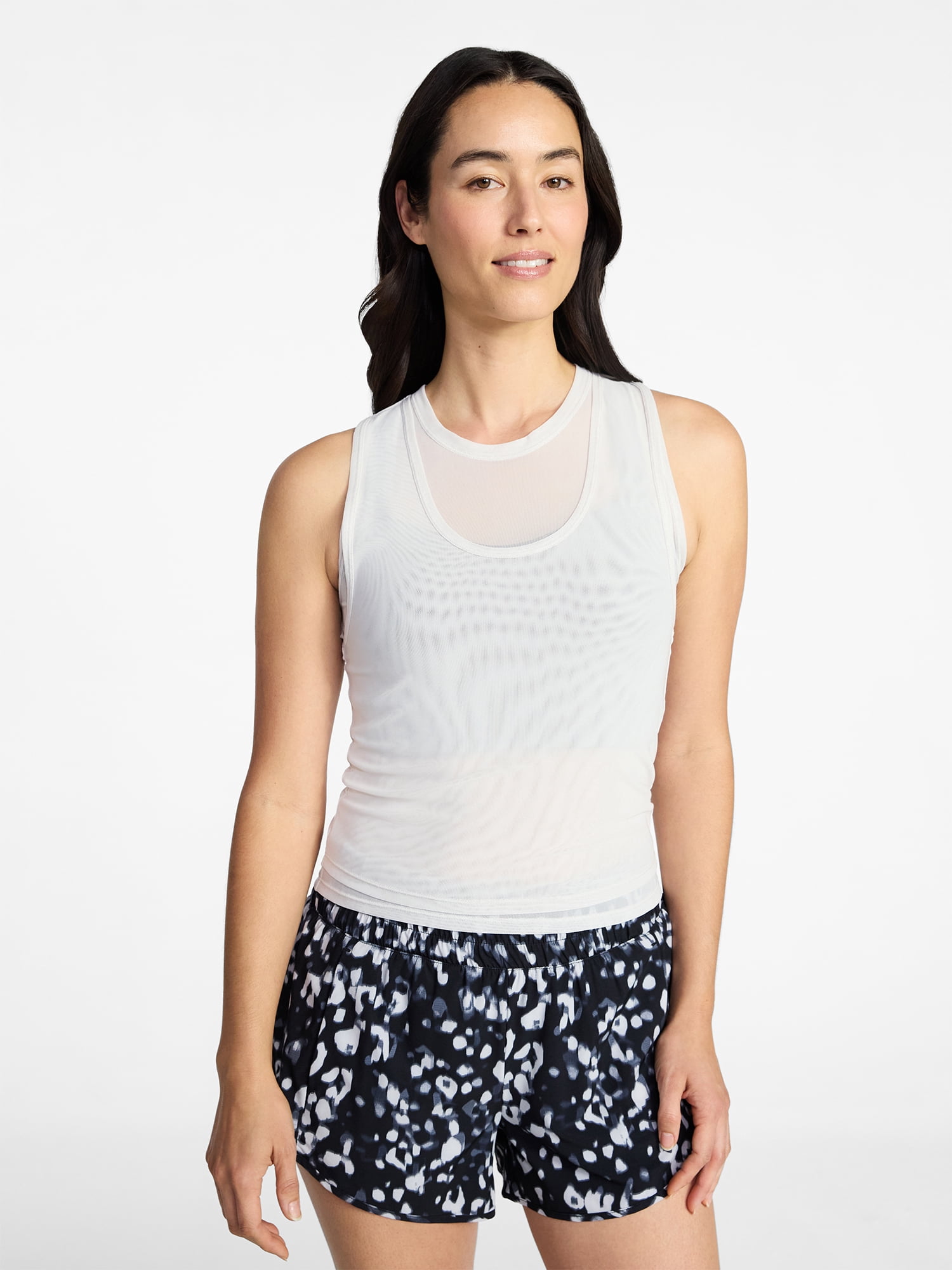 Avia Women's Double Mesh Tank Top, Sizes XS-XXXL