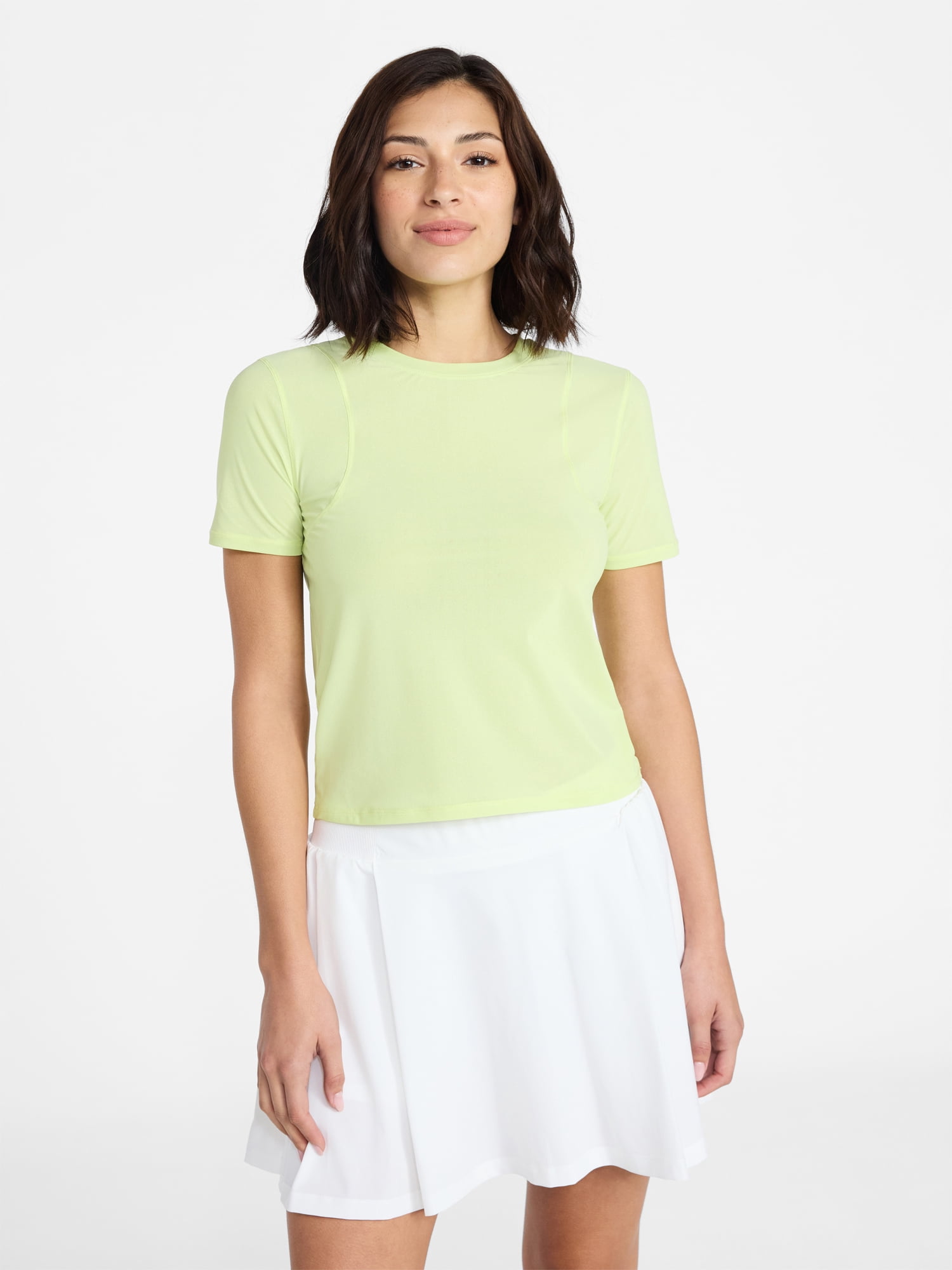 Avia Women's Mesh Tee with Short Sleeves, Sizes XS-XXXL