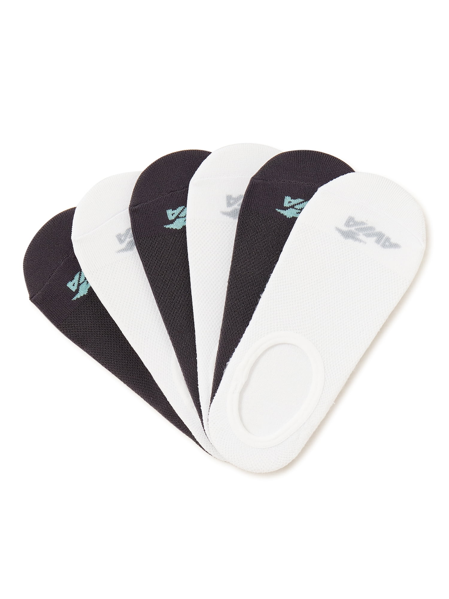 Avia Women s Micro Performance Sport No Show Liner Socks 6 Pack Walmart