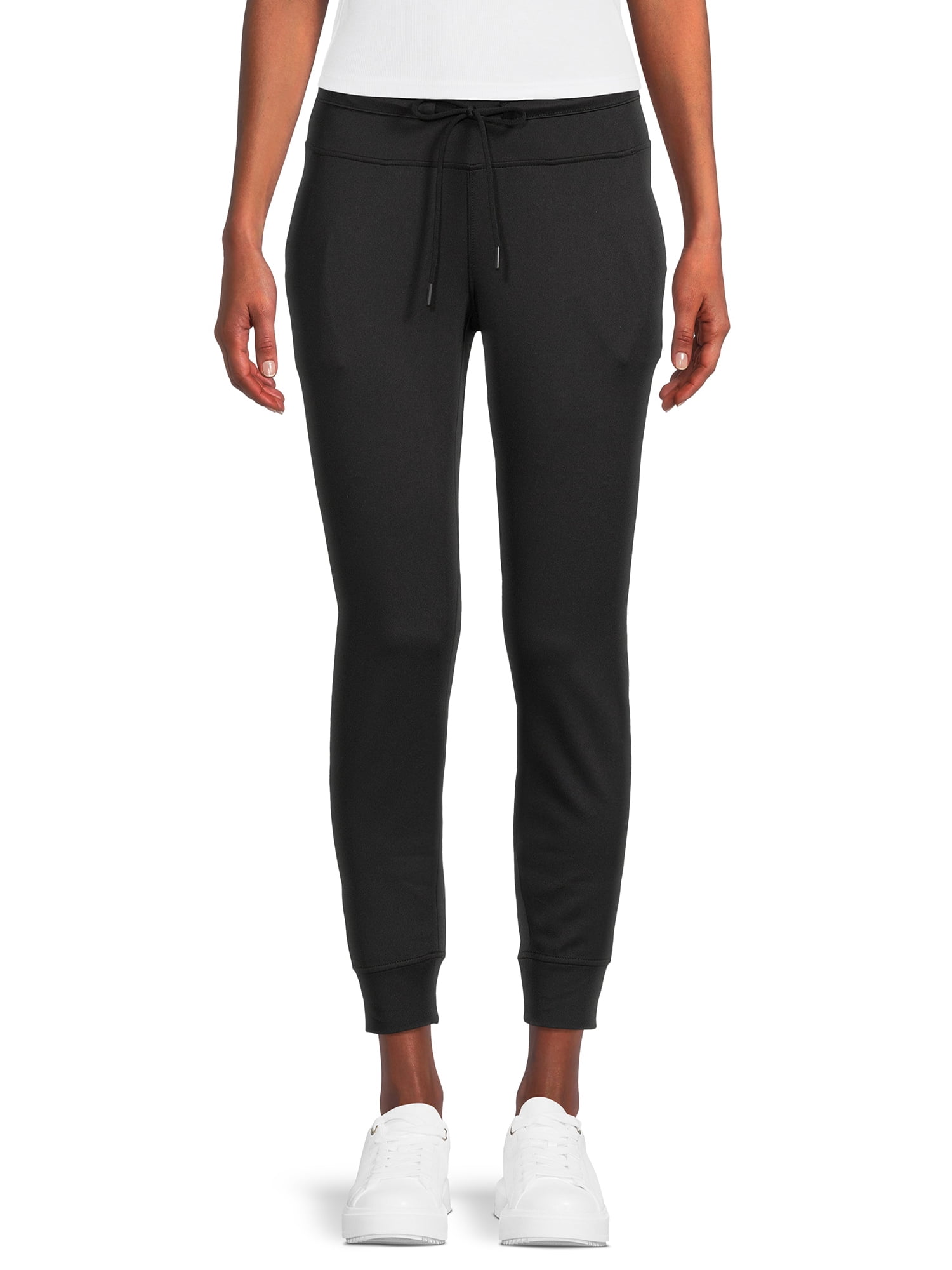 Avia Women’s Mid Rise Scuba Pants With Pockets - Walmart.com