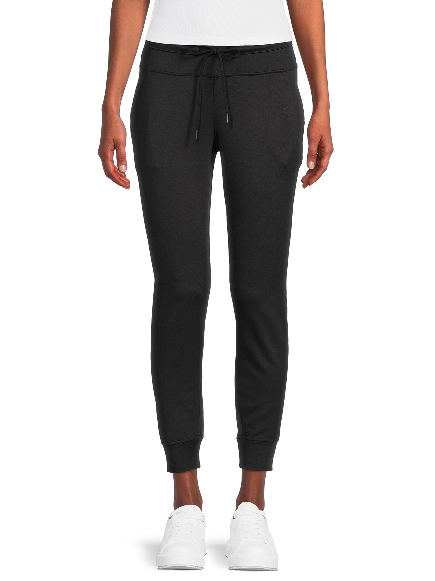 Avia Women’s Mid Rise Scuba Pants With Pockets
