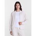 thumbnail image 1 of Avia Women's and Women's Plus Ottoman Full Zip Bomber Jacket, Sizes XS-4X, 1 of 7