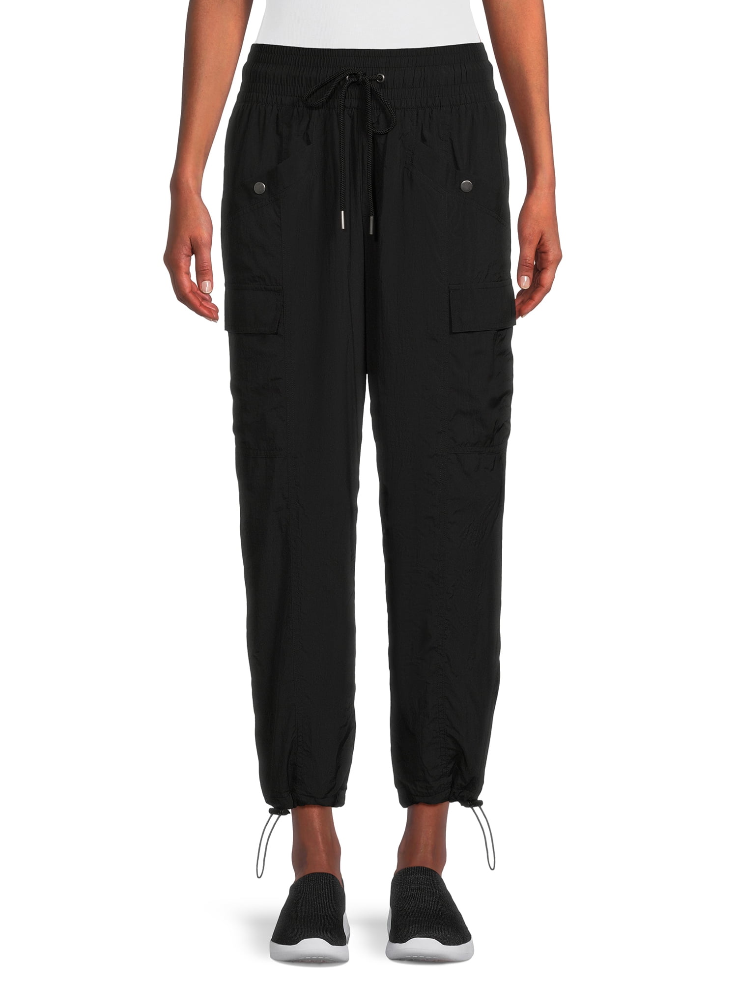 Avia Women’s Outdoor Cargo Pants with Side Pockets, Sizes XSXXXL