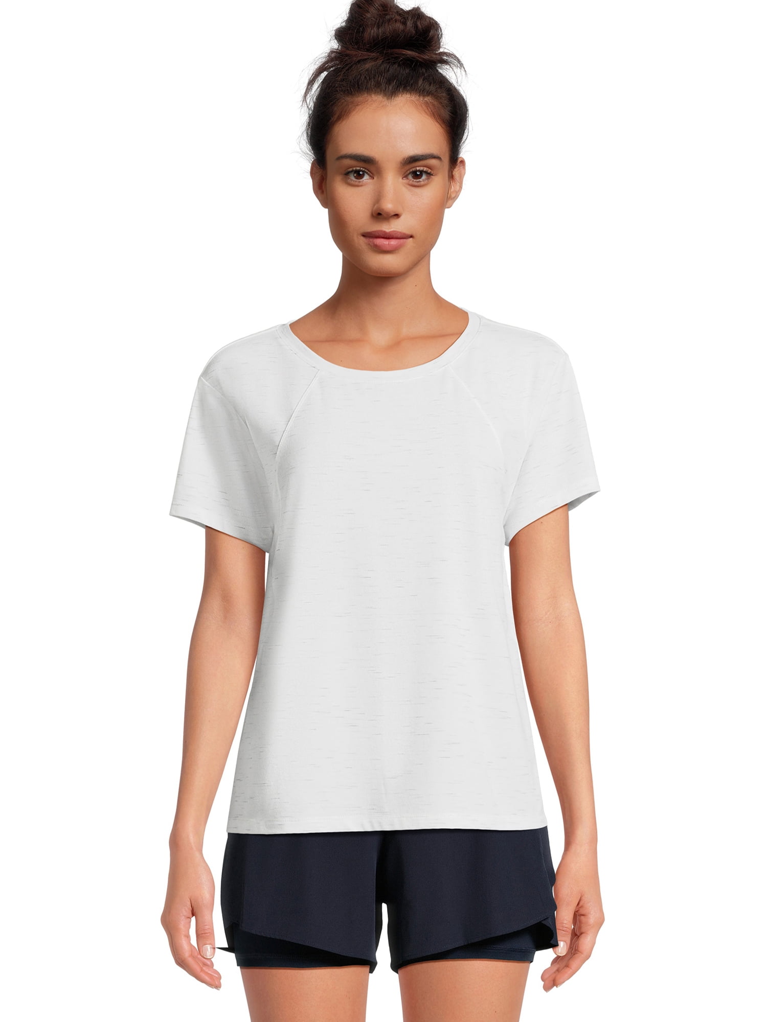 Victoria's Secret Pink Oversized Campus Ringer Tee - Orange Cotton Short Sleeve Shirt For Women 1 thumbnail image