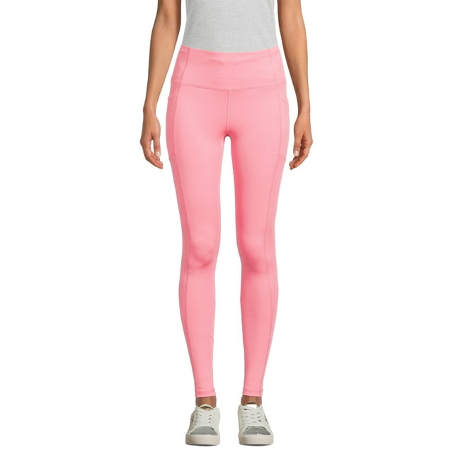 Avia Women's and Women's Plus Performance Ankle Leggings with Pockets, Sizes XS-4X