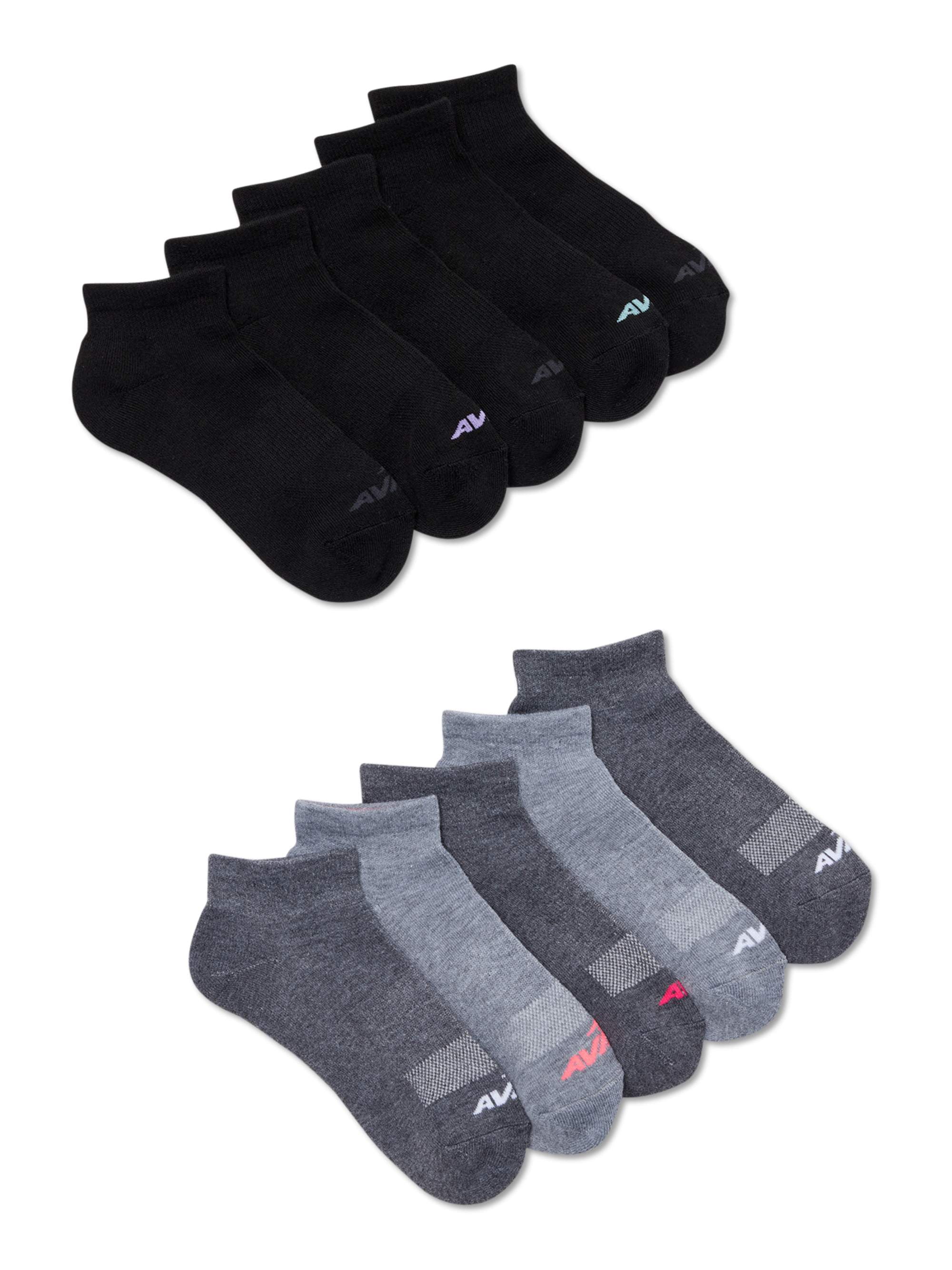 Avia Women's Performance Ankle Socks,10-Pack 