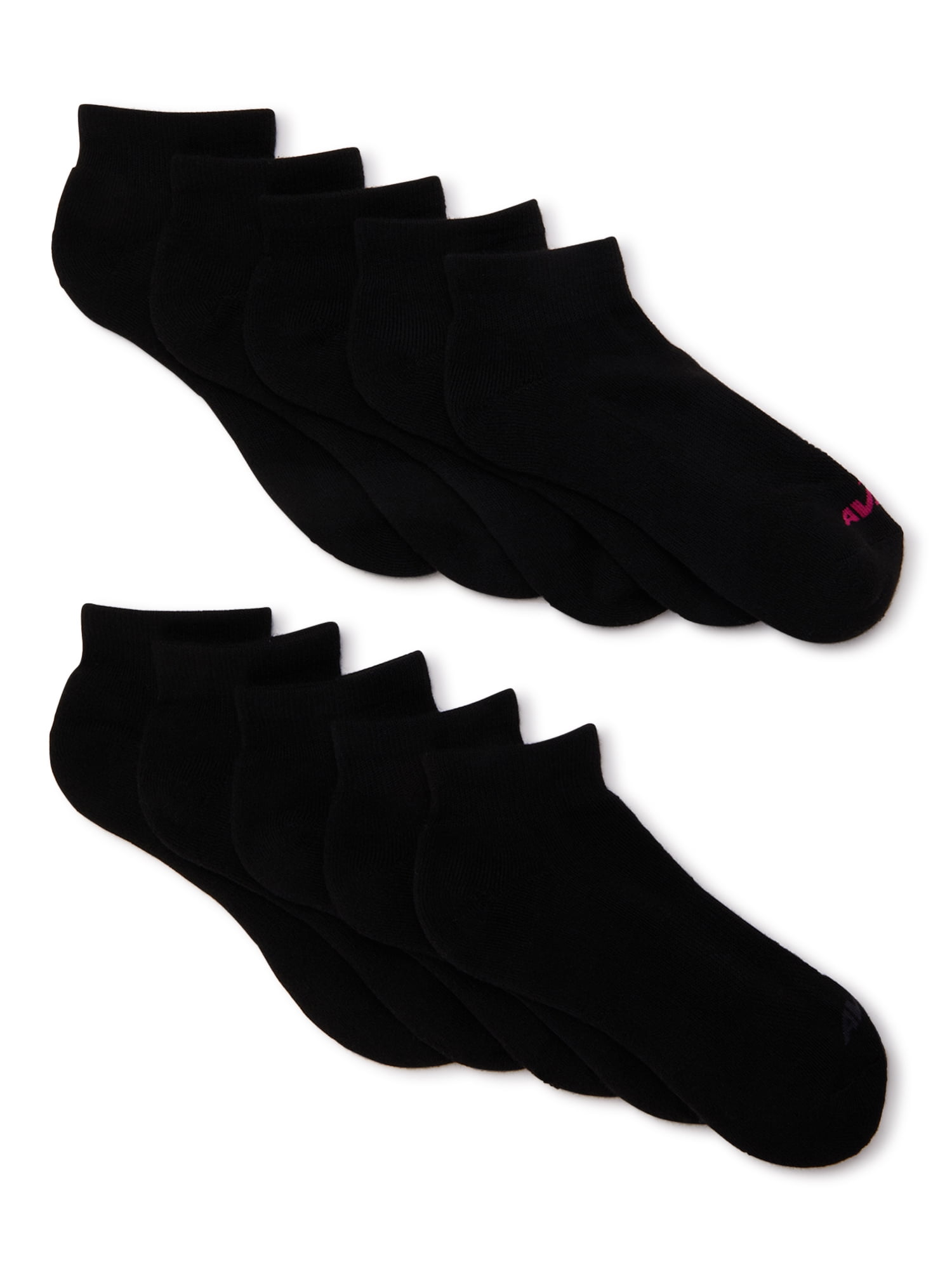 Avia Women's Performance Ankle Socks,10Pack