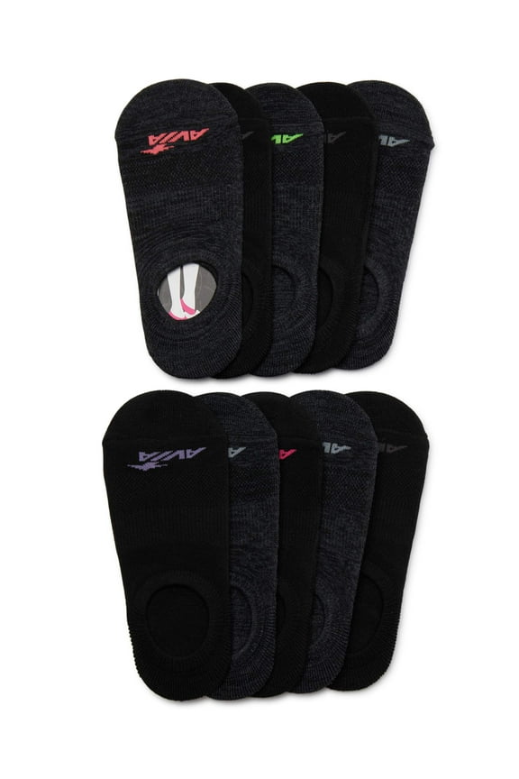 Women's Performance Comfort Cuff No Show Liner Socks, 10-Pack