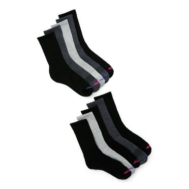 Avia Women's Performance Cushion Crew Socks, 10-pack