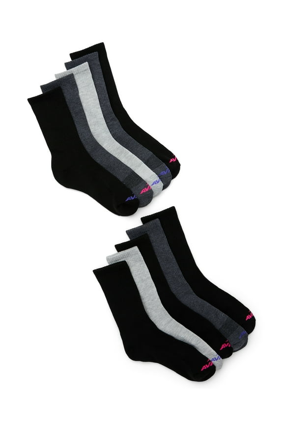 Women's Performance Cushion Crew Socks, 10-Pack