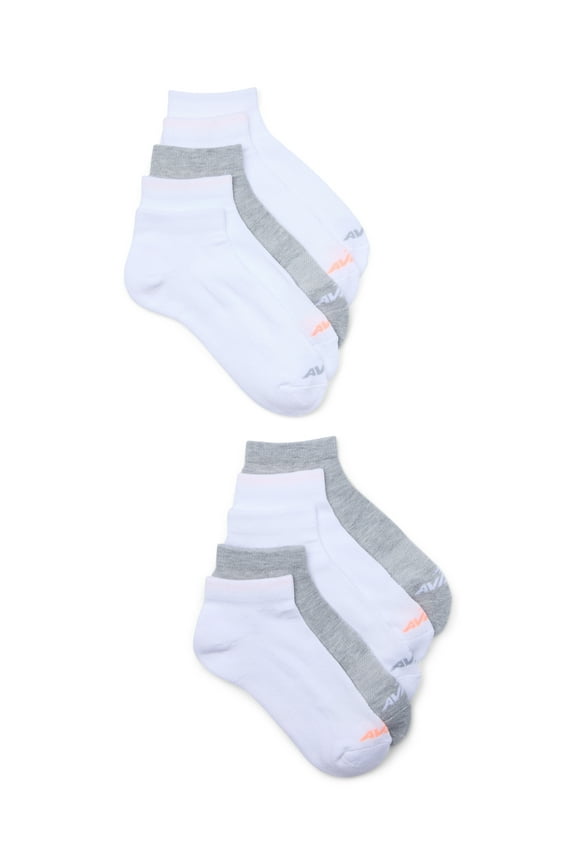 Women's Performance Cushioned Ankle Socks, 10 Pack, Shoe Sizes 4-9