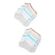 Avia Womens Performance Cushioned Low Cut Socks, 10-Pack