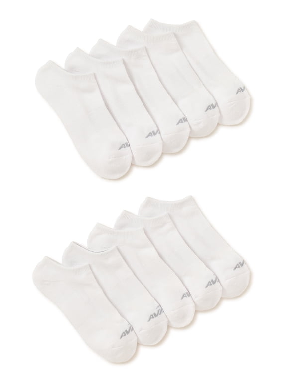 Women's Performance Cushioned No Show Socks, 10-Pack