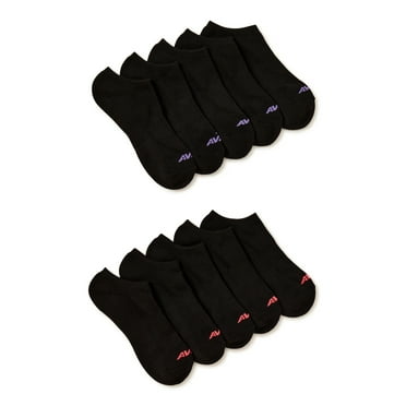 Avia Women's Performance Cushioned No Show Socks, 10-Pack