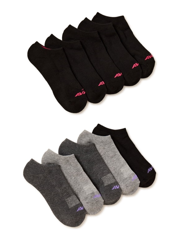 Women's Performance Cushioned No Show Socks, 10-Pack