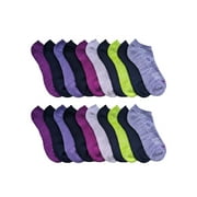Avia Women's Performance Cushioned No Show Socks, 20-Pack