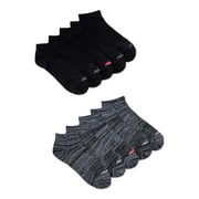 Avia Women's Performance Flat Knit Ankle Socks, 10-Pack