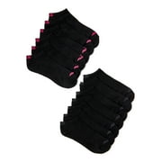 Avia Women's Performance Flat Knit No Show Socks, 10+3 Bonus Pack