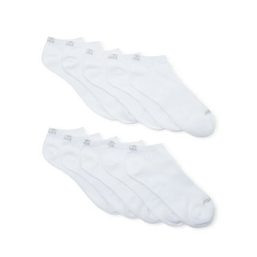 Avia Women's Performance Flatknit Lowcut Socks, 10-Pack