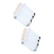 Avia Women's Performance Light Weight Low Cut Socks with Back Tab, Pack of 10