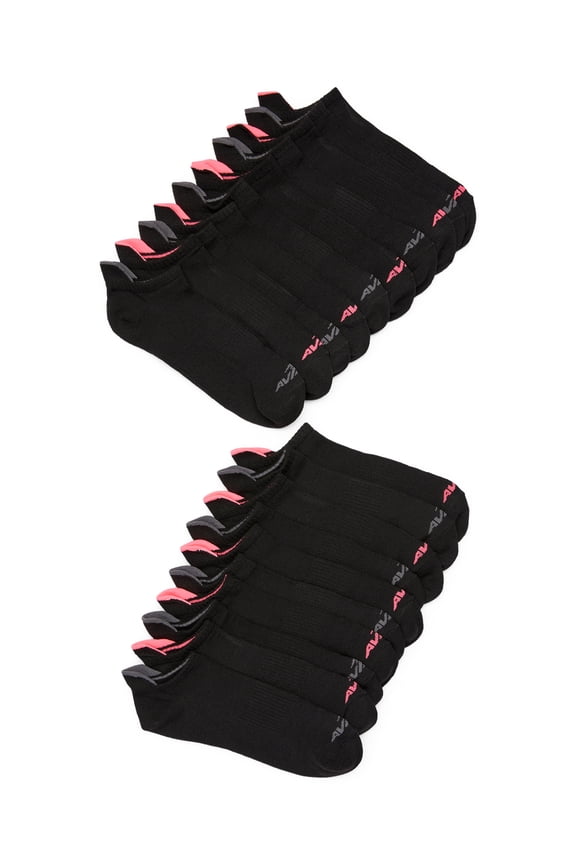 Women's Performance Light Weight Low Cut Socks with Back Tab,, Pack of 10