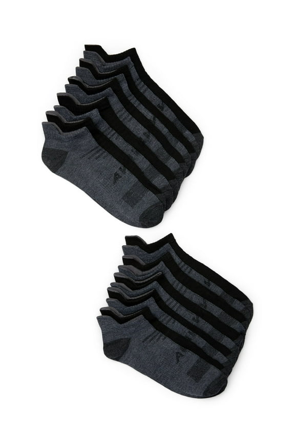 Women's Performance Light Weight Low Cut Socks with Back Tab, pack of 10