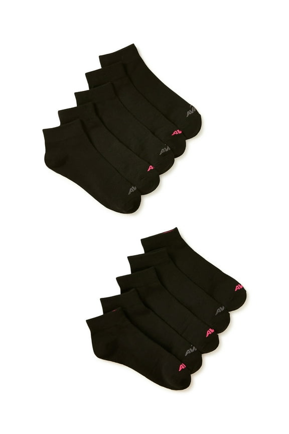 Women's Performance Lightweight Ankle Socks, 10-Pack