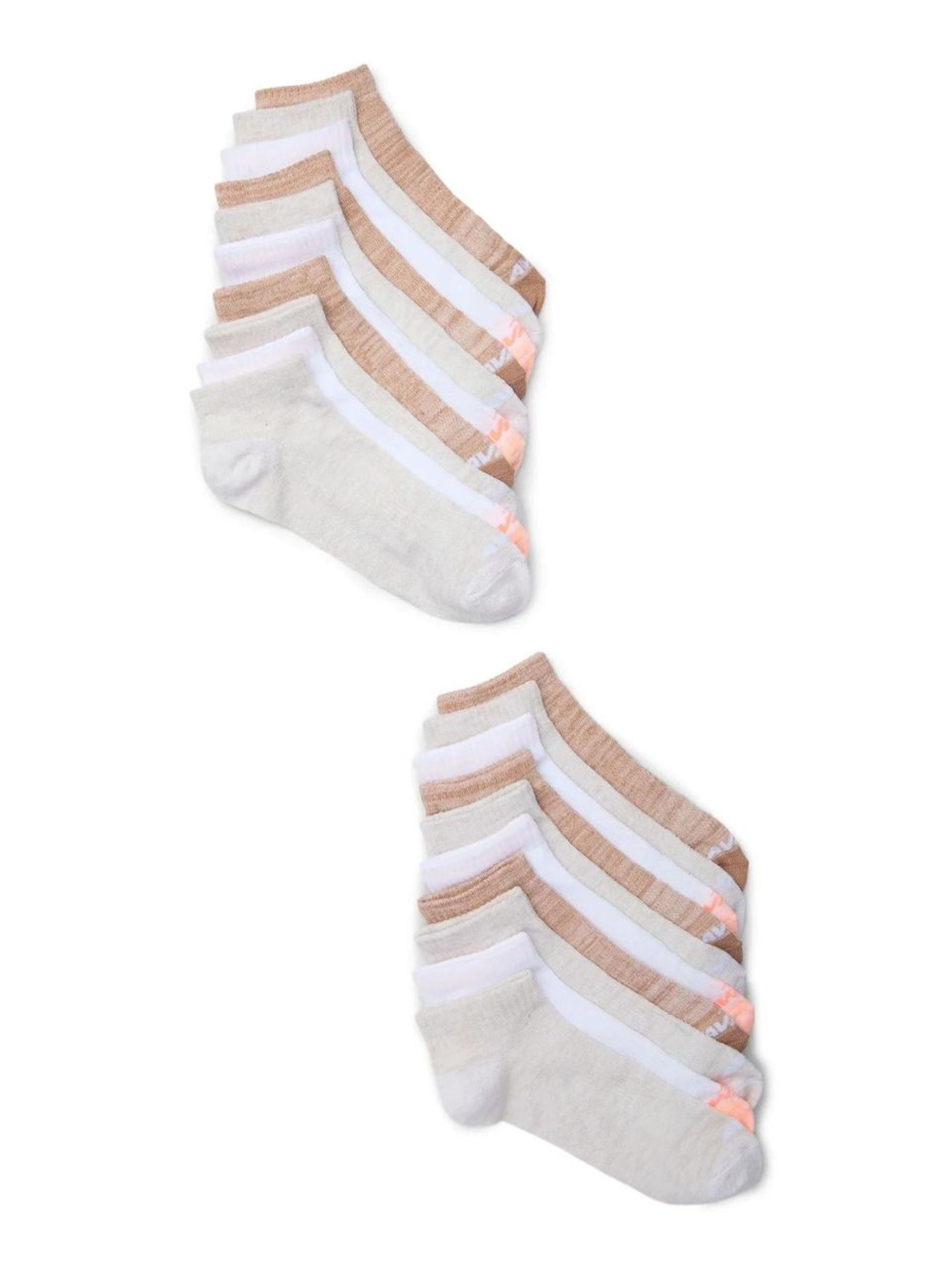 Avia Women's Performance Lightweight Ankle Socks, 10-Pack