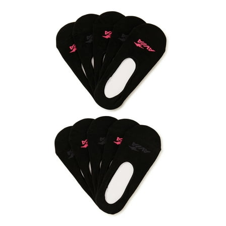 Avia Women's Performance Lightweight Liner Socks, 10-Pack