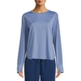 thumbnail image 1 of Avia Women's Performance Long Sleeves T-Shirt with Thumb-Hole Cuffs, 1 of 5