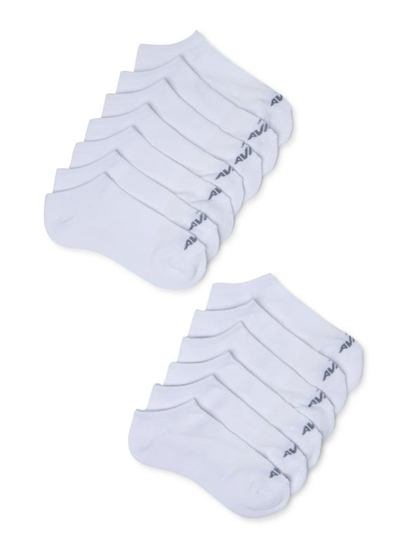 Avia Women's Performance No Show Sock, 10+3 Bonus Pack