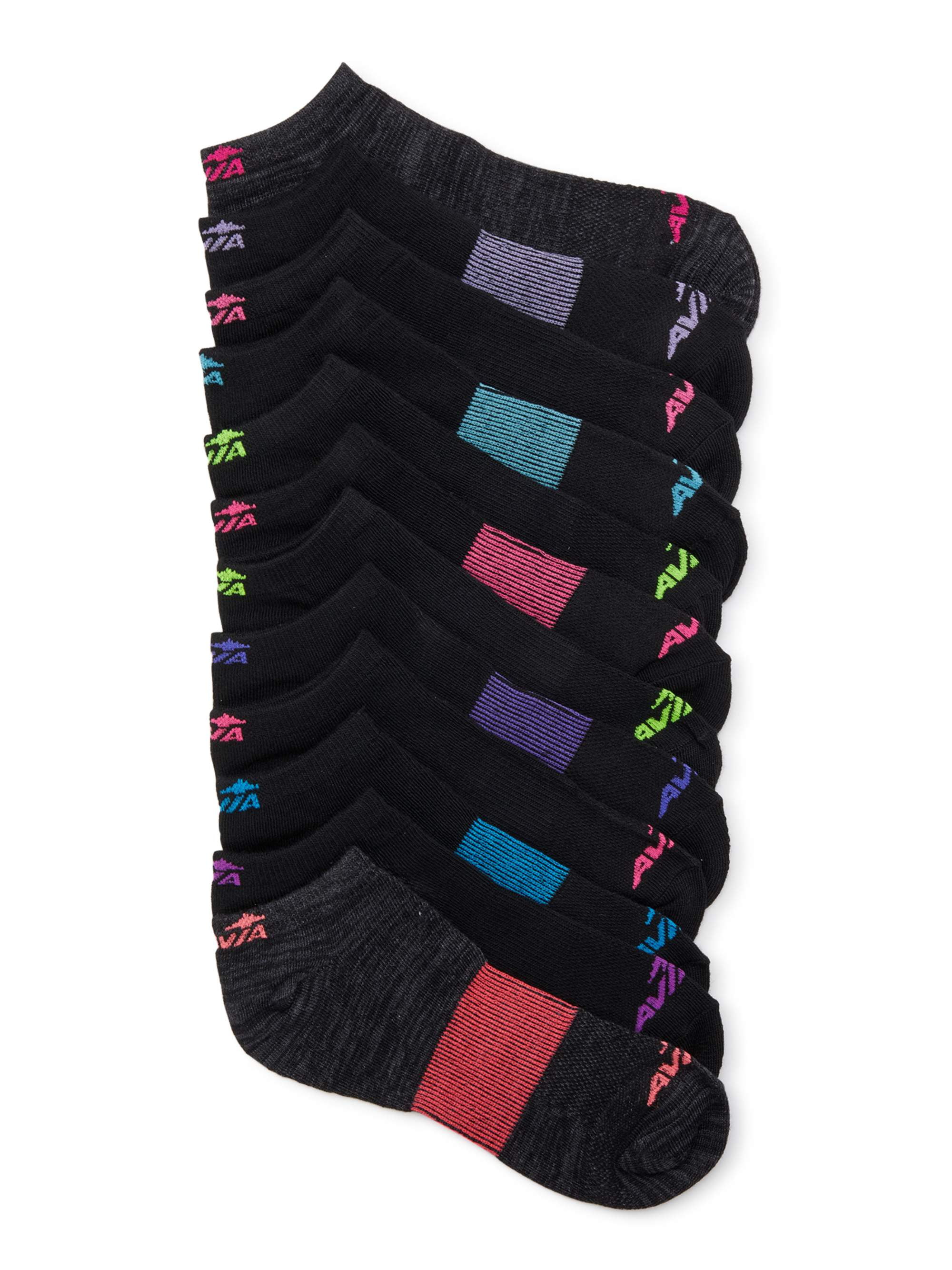 Avia Women's Performance No-Show Socks, 12 Pack