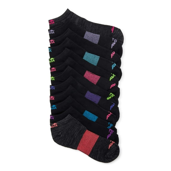 Avia Women's Performance No-Show Socks, 12 Pack