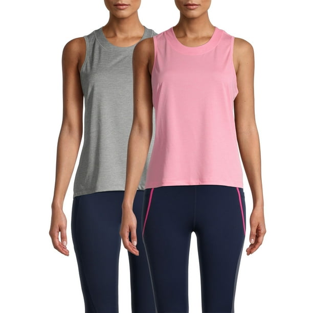 Avia Women's Performance Tank, 2Pack