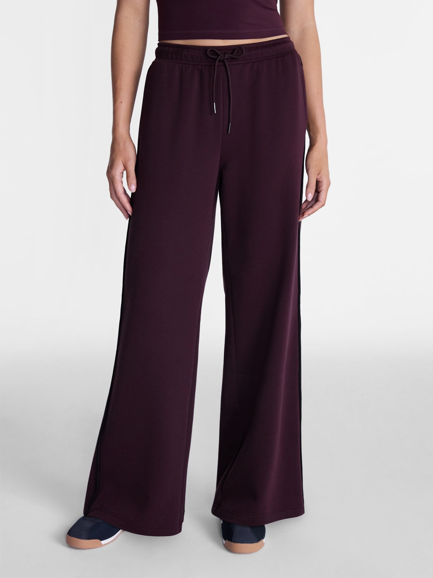 Avia Women's Pique Knit Track Pants, 31" Inseam, Sizes XS-XXXL
