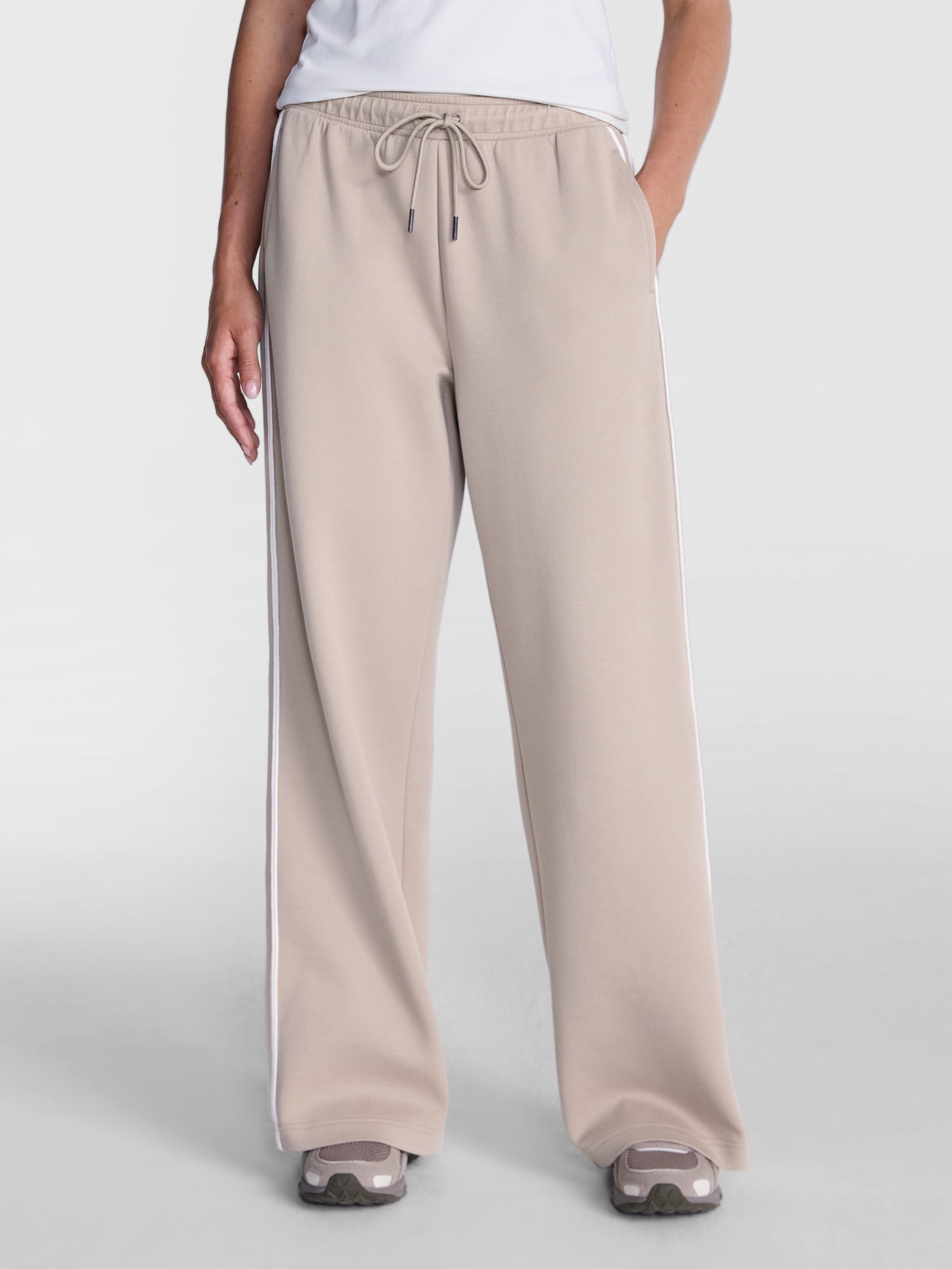 Avia Women's Pique Knit Track Pants, 31" Inseam, Sizes XS-XXXL