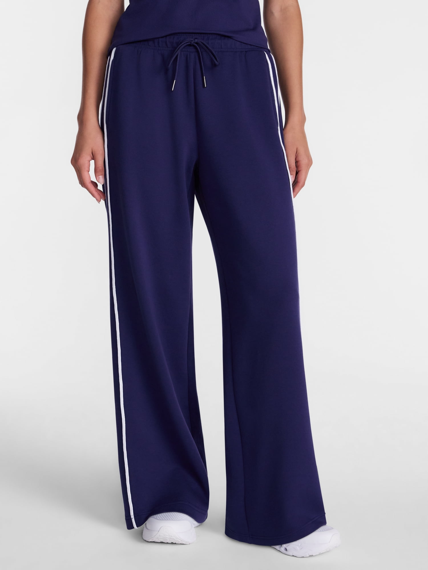 Avia Women's Pique Knit Track Pants, 31" Inseam, Sizes XS-XXXL